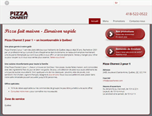 Tablet Screenshot of pizzacharest.com